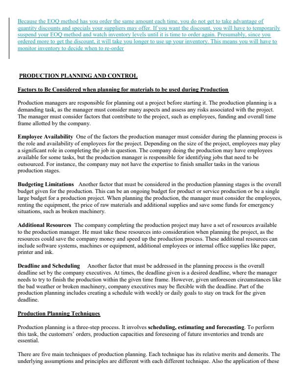 Page 3 – Operations Management Notes – Kenyaplex