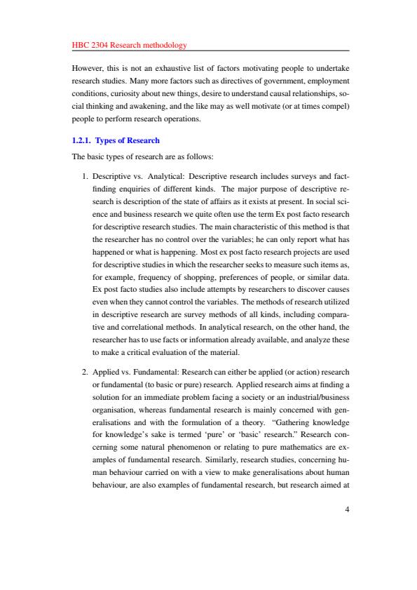 Page 4 – HBC 2304: Research Methodology Notes – Kenyaplex