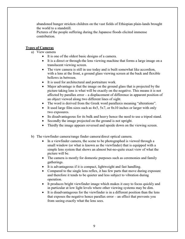 Page 3 – BJL 2204: Principles and Practice of Photojournalism – Kenyaplex