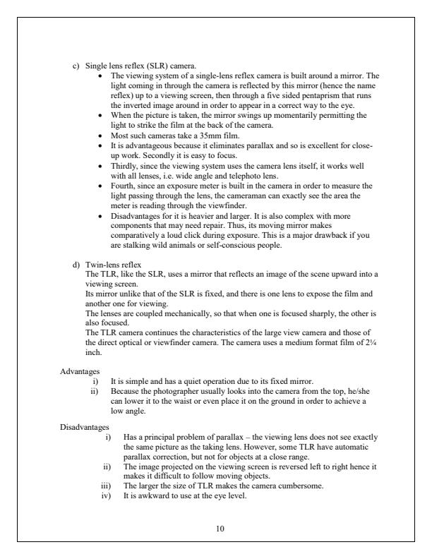 Page 4 – BJL 2204: Principles and Practice of Photojournalism – Kenyaplex