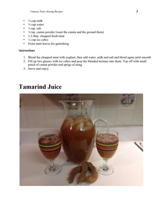 Page 3 – Tasty Juice Recipe Book – Kenyaplex