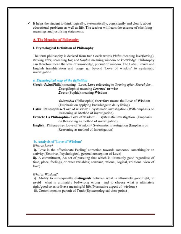 Page 4 – EDF 211: Introduction to Philosophy of Education Notes – Kenyaplex