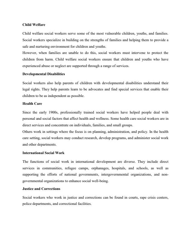 Page 3 – Social Work Theory and Practice Notes: Diploma in Community Development, Diploma in Social Work – Kenyaplex