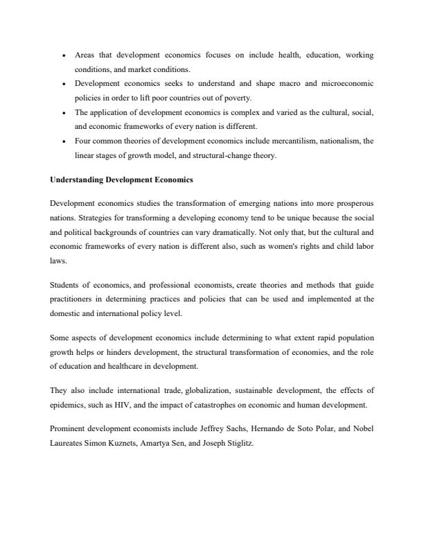 Page 3 – Diploma in Community Development: Economics Notes – Kenyaplex