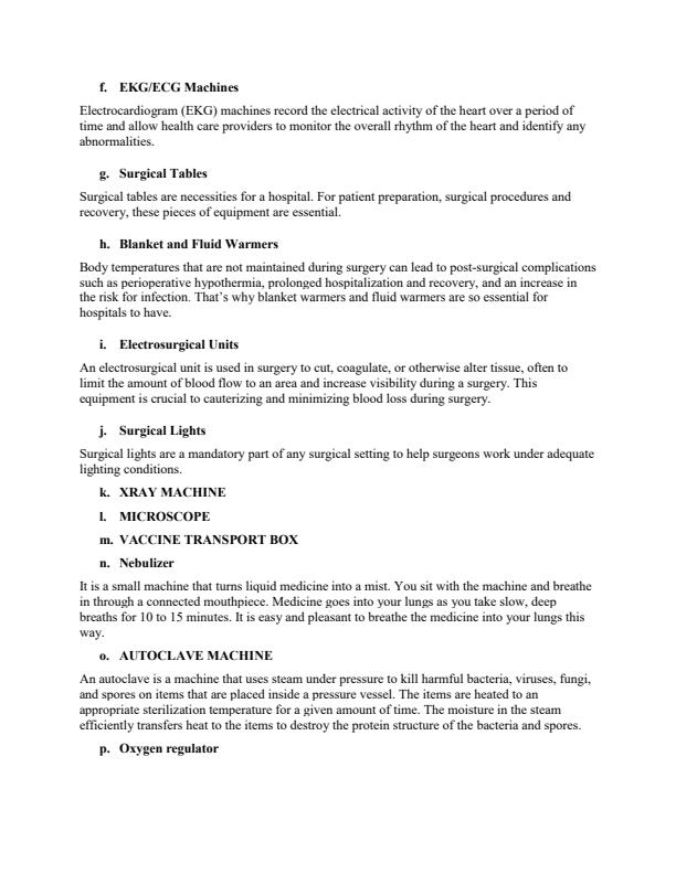 Page 2 – Medical Instrumentation Notes – Kenyaplex