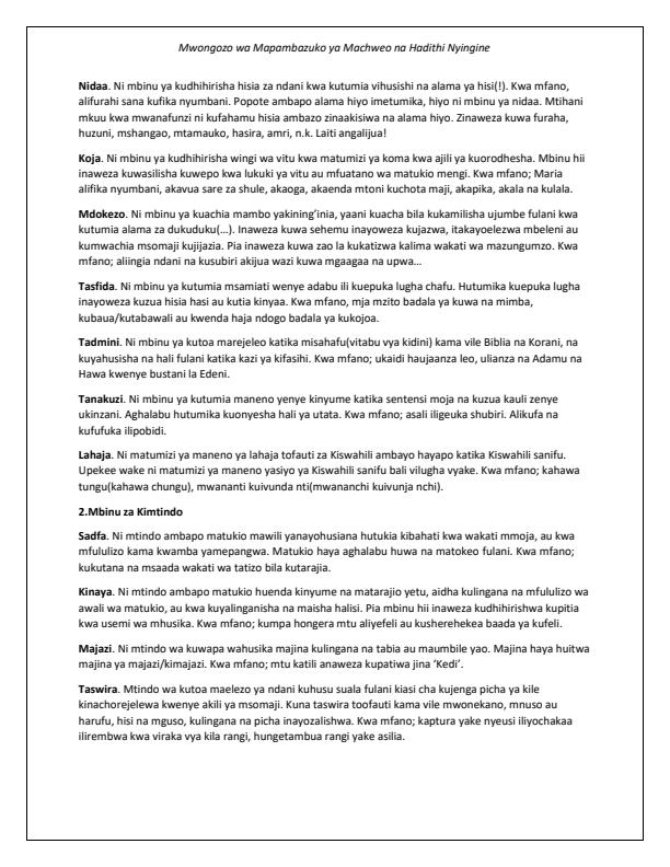 Page 4 – Mwongozo wa Mapambazuko ya Machweo – Kenyaplex