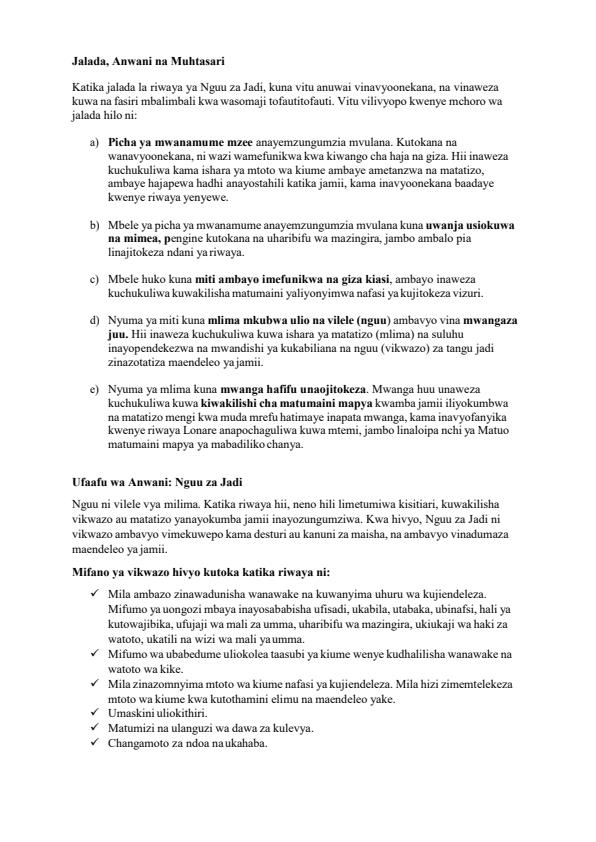 Page 1 – Mwongozo wa Nguu za Jadi – Kenyaplex