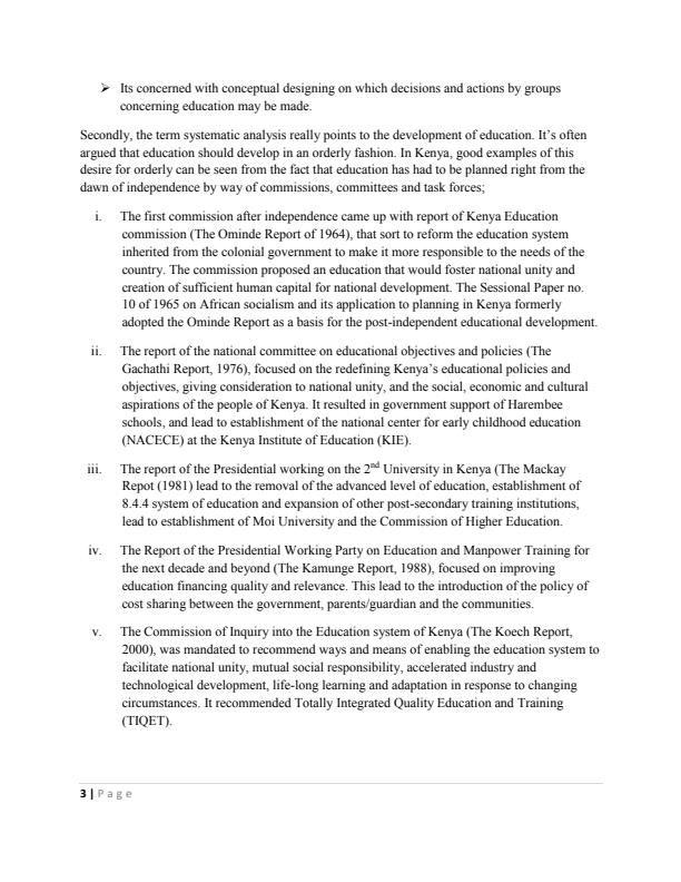 Page 3 – EMA 412: Planning and Economics of Education Notes – Kenyaplex