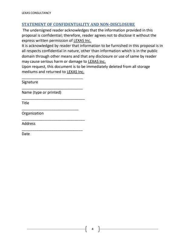 Page 1 – Consultancy Proposal: Consulting and Outsourcing Solution for a new branch Implementation and  management solutions – Kenyaplex