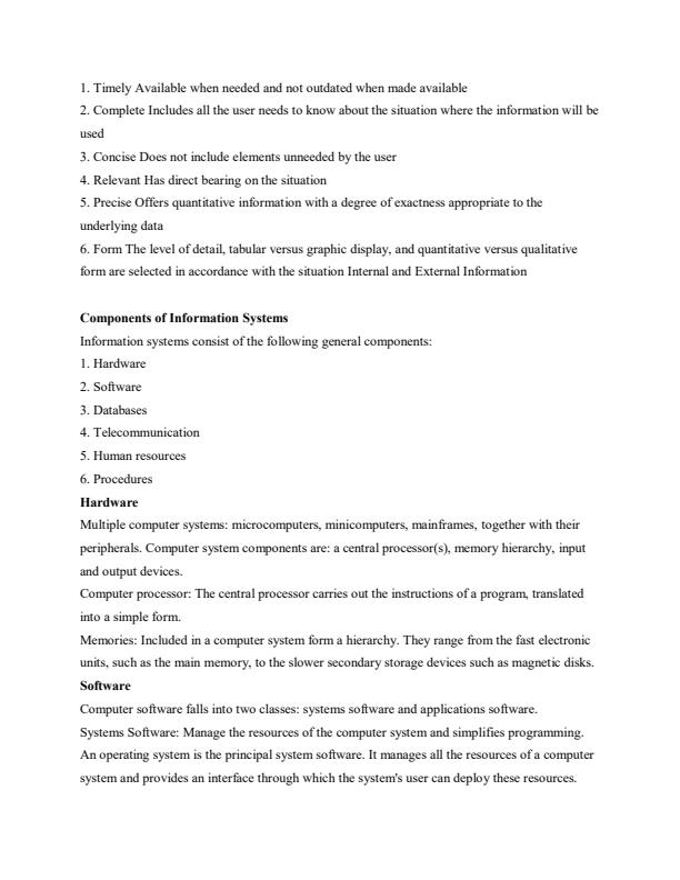 Page 2 – DIT 2120: System Analysis Notes – Kenyaplex
