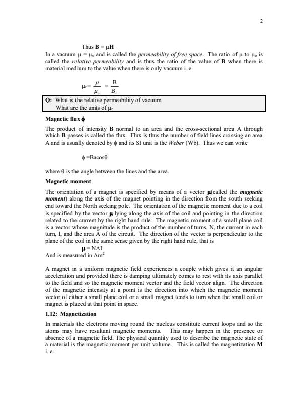 Page 2 – PHY111: Fundamentals of Physics Notes – Kenyaplex