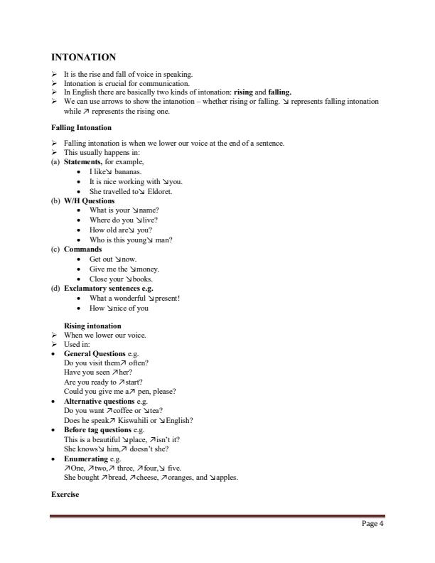 Form 3 English Notes - 1477