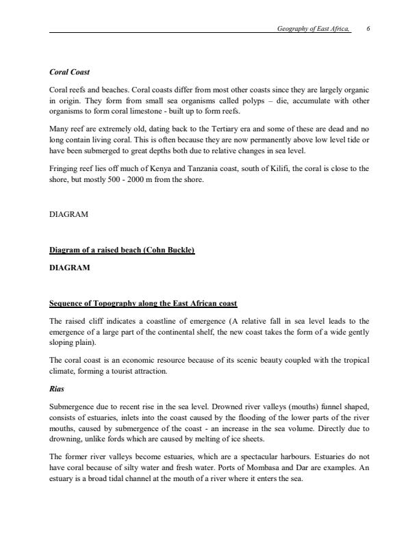 Page 4 – Age 203: Geography of East Africa Notes – Kenyaplex