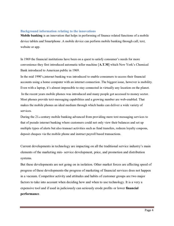 Page 2 – Case Study: Recent Innovations in the Money and Banking Sector – Kenyaplex