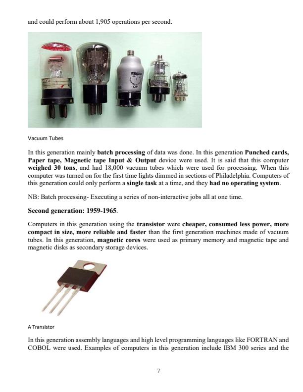 Page 4 – Diploma in ICT Notes for Introduction to Information Communication Technology – Kenyaplex
