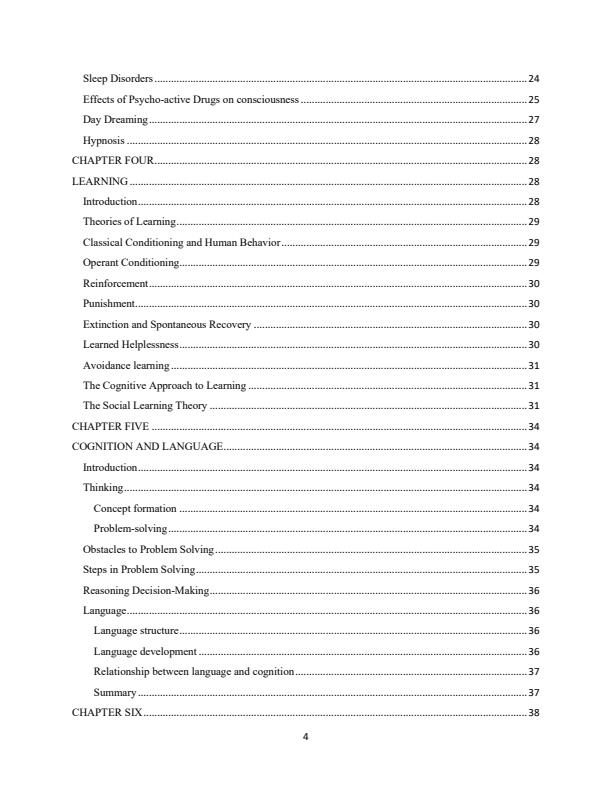 Page 3 – Psychology and Counselling Training Notes – Kenyaplex