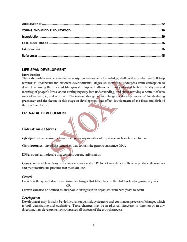 Page 2 – Life Span Development Notes – Kenyaplex