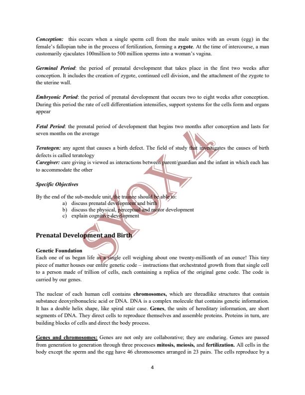 Page 3 – Life Span Development Notes – Kenyaplex