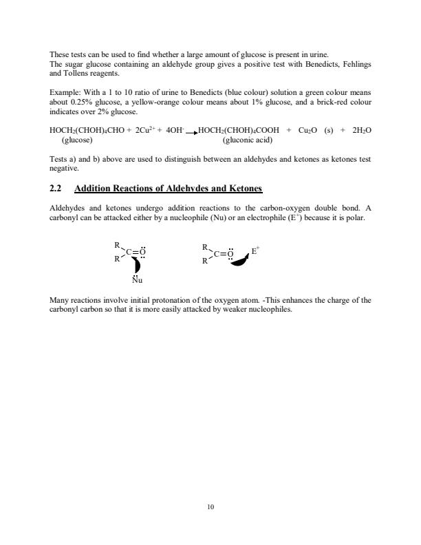 Page 2 – SCH 202: Reactions of Aldehydes and Ketones Notes – Kenyaplex