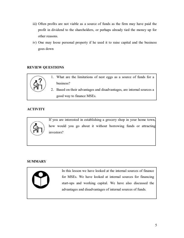 Page 4 – EAE 402: Economics of Microfinance II Notes – Kenyaplex