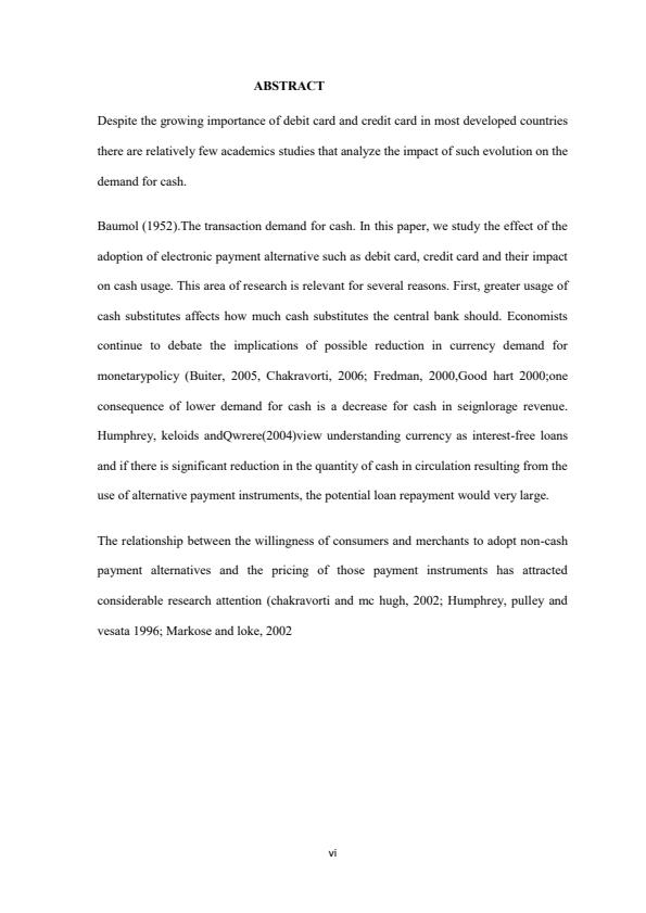 Page 3 – Effects of plastic money on the demand for money in Kenya (Case study in Thika town) – Kenyaplex