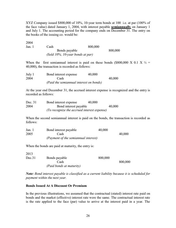 Page 3 – BAC 201:  Accounting for Liabilities and Equities Notes – Kenyaplex