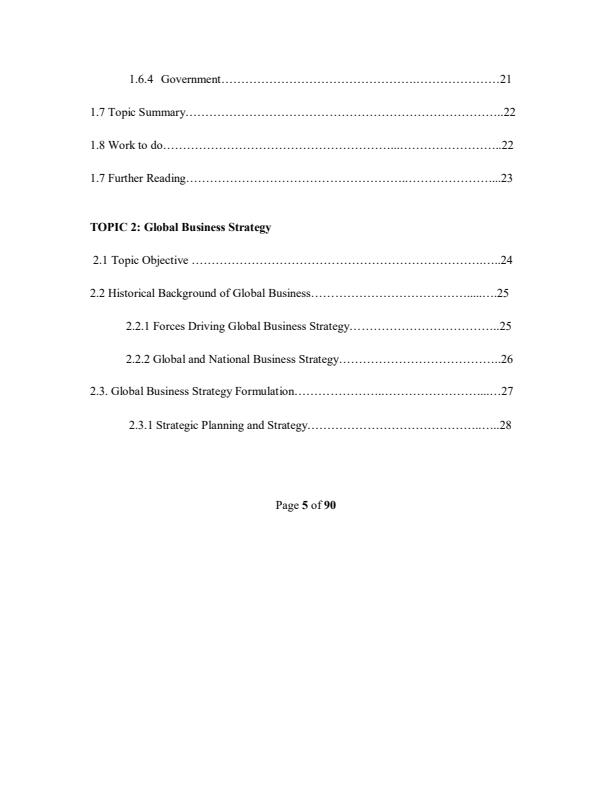 Page 2 – EAE 200: Economics of Global Business Notes – Kenyaplex