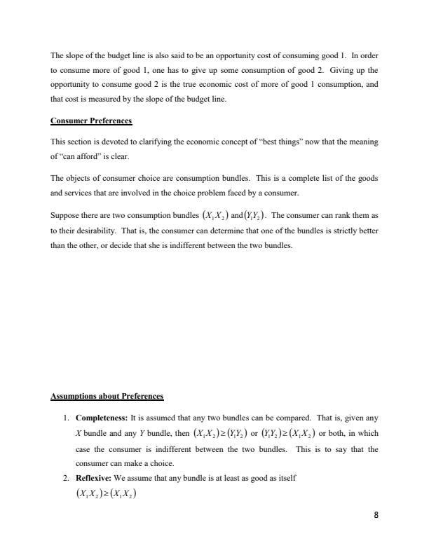Page 3 – EET 200: Microeconomics Theory II Notes – Kenyaplex