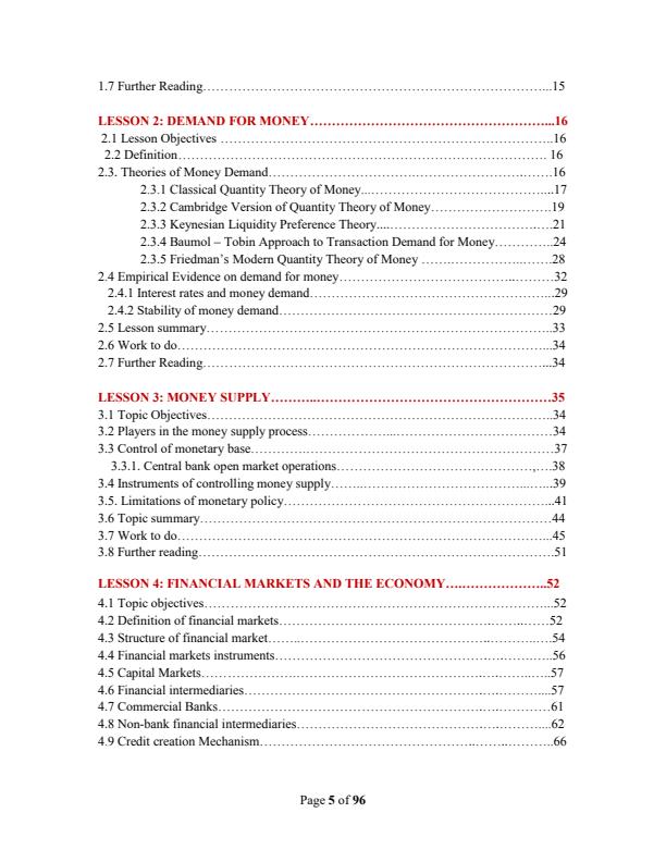 Page 2 – EAE 310: Economics of Money and Banking Notes – Kenyaplex