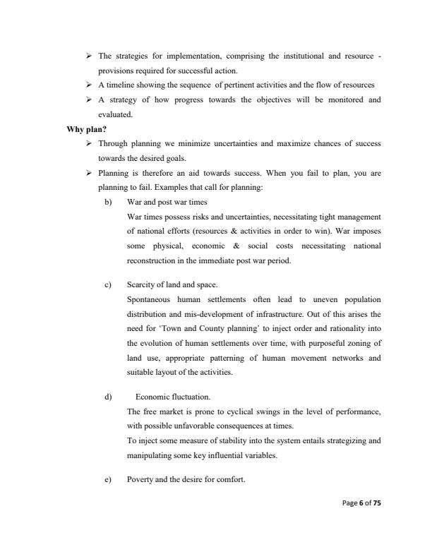 Page 2 – EAE 405: Development Planning Notes – Kenyaplex