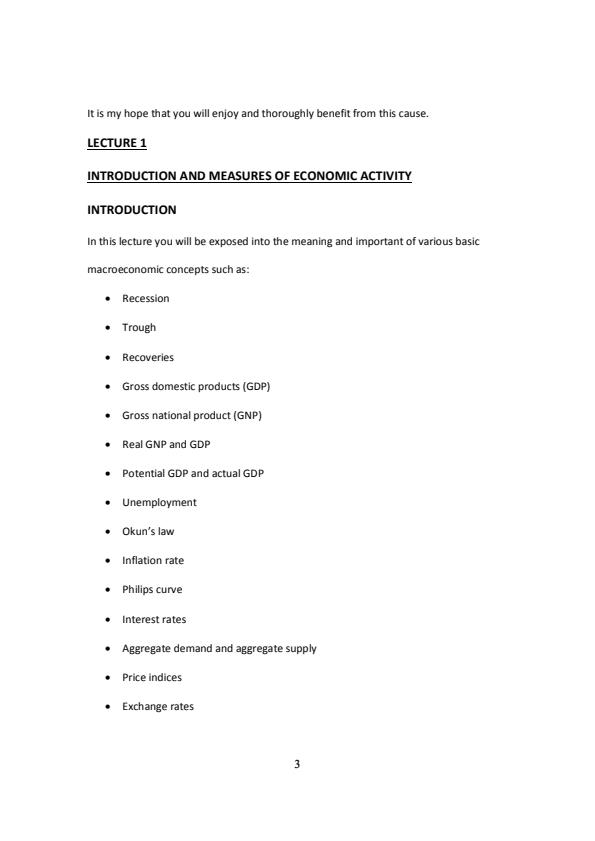 Page 3 – Lecture Notes for EET 301: Macroeconomic Theory III – Kenyaplex