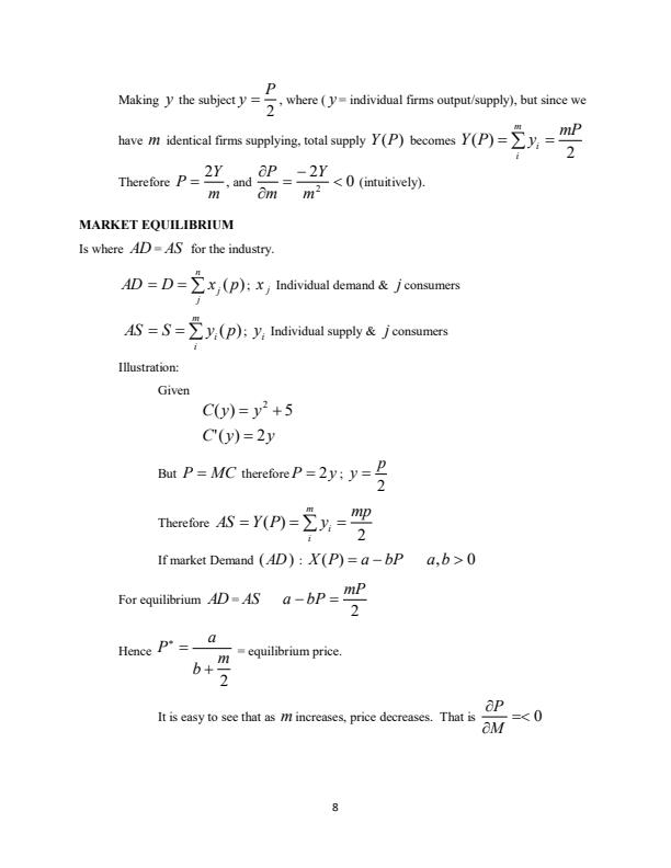 Page 4 – Notes for EET 400 Microeconomics Theory IV – Kenyaplex