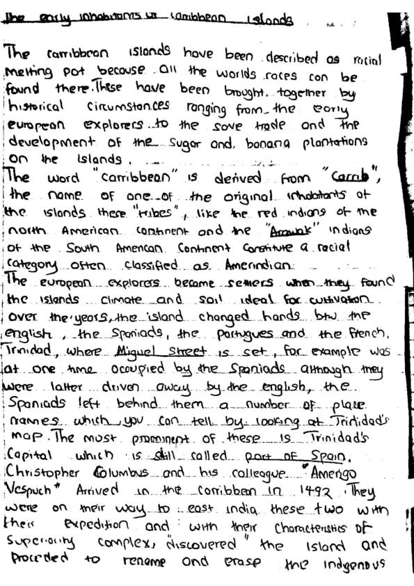 Page 2 – Carribean Literature Notes – Kenyaplex