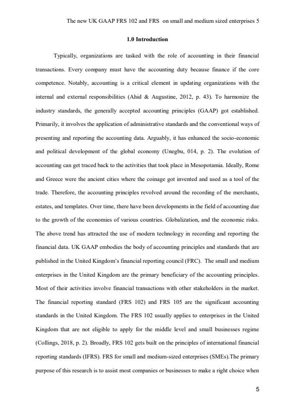 Page 1 – The New UK GAAP “FRS 102 and FRS 105” in practice – Kenyaplex