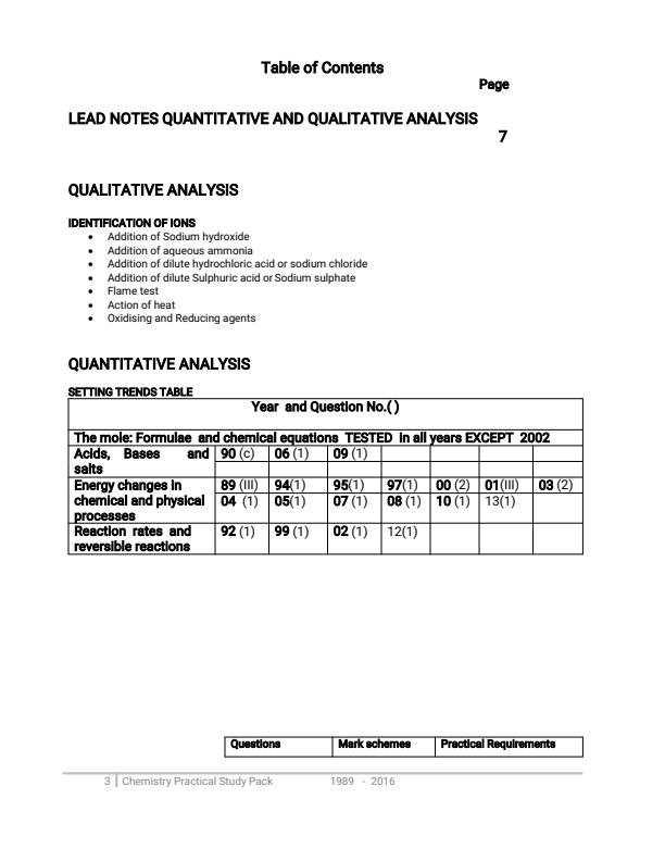 Page 3 – KCSE Chemistry Practicals Paper 3 1989-2013 – Kenyaplex
