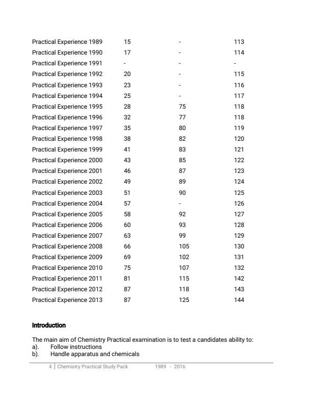 Page 4 – KCSE Chemistry Practicals Paper 3 1989-2013 – Kenyaplex