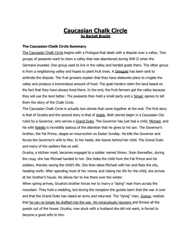 Page 1 – Combined Guide for Caucasian Chalk Circle and Betrayal in the City – Kenyaplex