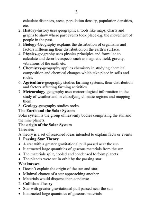 Page 3 – Geography Notes Form 1 to Form 4 – Kenyaplex