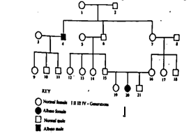 Albinism Chart