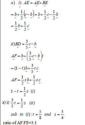 In The Figure Below E Is The Midpoint Of Ad Dc 3 2 And Ae Intersect With At F